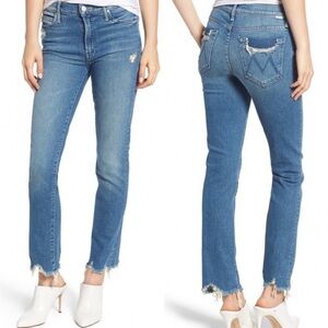 Mother Denim The Rascal Ankle Chew Jeans size 27